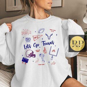 Houston Football Doodle Houston Texans Lets Go Texans NFL Texans Sweatshirt